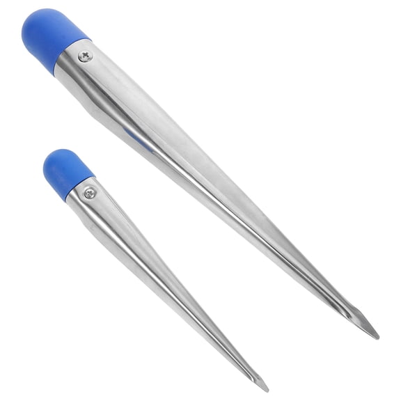 NICEXMAS 2-Pack Marine Rope Splicing Tools with Plated Stainless Steel Wire Threading Accessories for Boats and Sailing