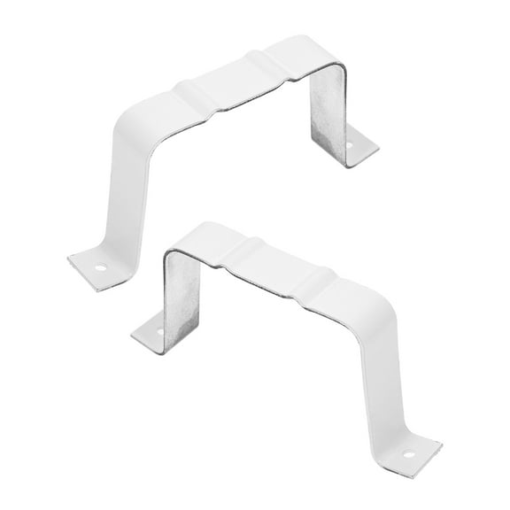 NICEXMAS Gutter Extensions For Downspout Durable White Aluminum 2Pcs