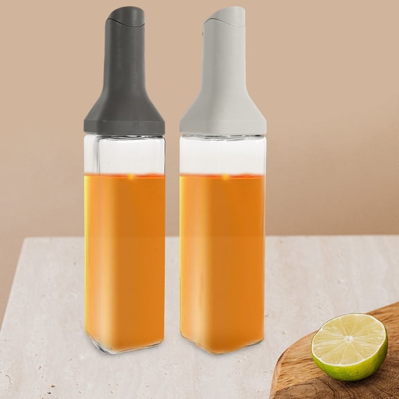 NICEXMAS Nicexmas Practical Glass Vinegar Dispenser Assorted Colors 2Pcs