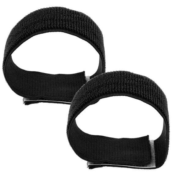 NICEXMAS 2-Pack Non- Sticky Toes Polyester Foot Bands for Yoga, Pilates, Fitness & Foot Support Training