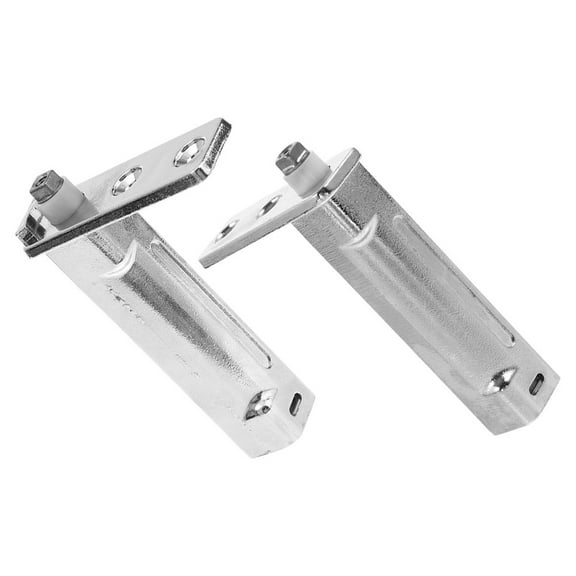 NICEXMAS 2Pcs Stainless Steel Freezer Door Hinge Professional Replacement for Household Fridge