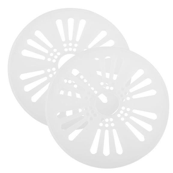 NICEXMAS 2-Pack White Washing Machine Cap Replacement Covers for Dryer and Laundry Appliance Safety