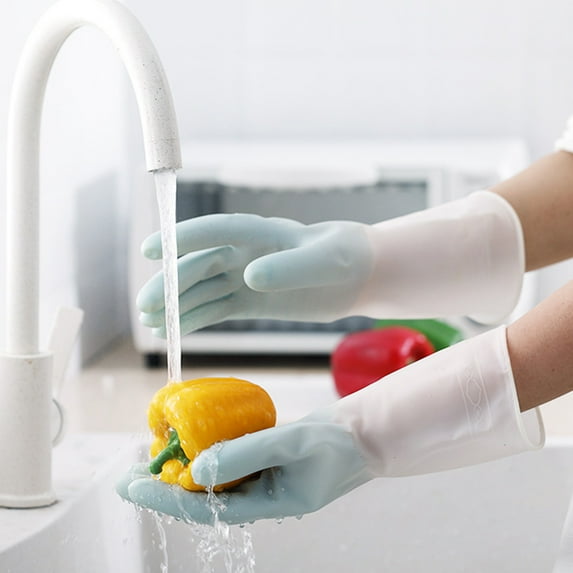 NICEXMAS Nicexmas Kitchen Gloves Easy on and Off Protective Barrier for Hands