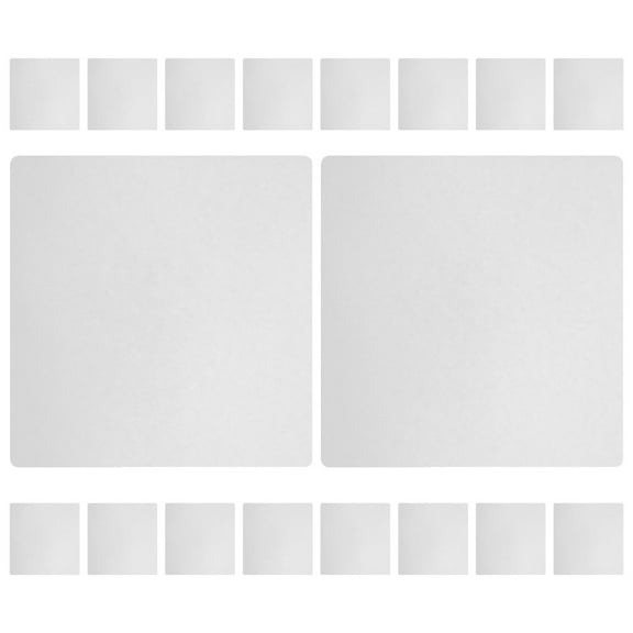 NICEXMAS 30Pcs White Filter Paper Chemistry Lab Absorbent Sheets Durable for Scientific Research Use