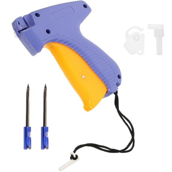 NICEXMAS Clothes Label Maker Tag Applicator Machine Blue PP 1 Set