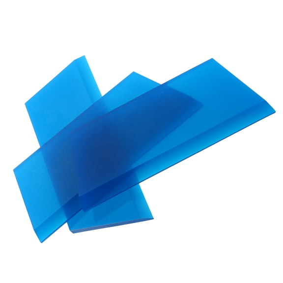 NICEXMAS 3Pcs Blue Window Squeegee Tool for Car Decal and Film Application Versatile Use