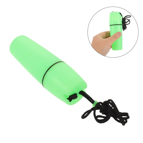 NICEXMAS 3Pcs Green Watertight Dry Box Plastic Sand Storage Jar for Boating Swimming and Outdoor Use