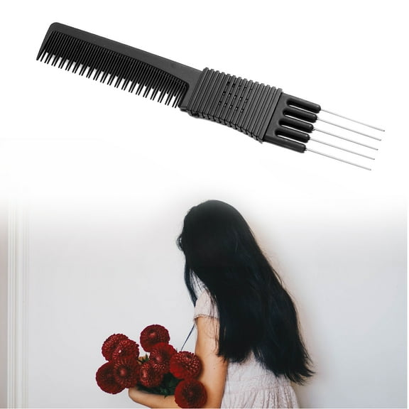 NICEXMAS 3Pcs Professional Barber Comb Carbon Fiber Unbreakable Pintail Combs For Women Friends Home Daily Use 8In