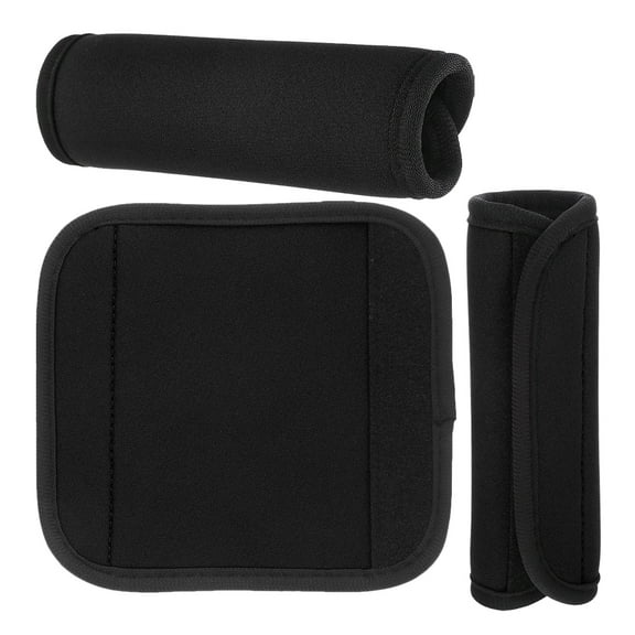 NICEXMAS 3Pcs Pull-Up Handle Grip Polyester Anti-Slip Doorway Horizontal Bars Gym Cushions 5.5x5.2x0.6In