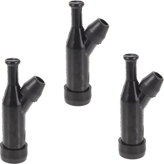 NICEXMAS Gasoline Plug Cap Spark Plug Caps Black 3pcs