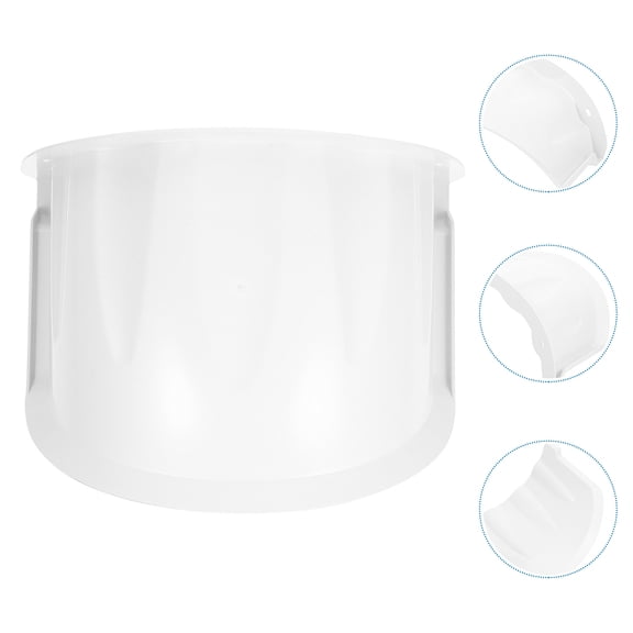 NICEXMAS 3pcs Camera Rain Cover White ABS Sunshade For Outside Camera During Bad Weather