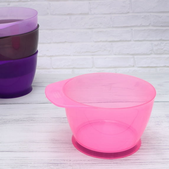 NICEXMAS Small Mixing Bowl Hair Tinting Bowl Thickened For Home Use 3PCS