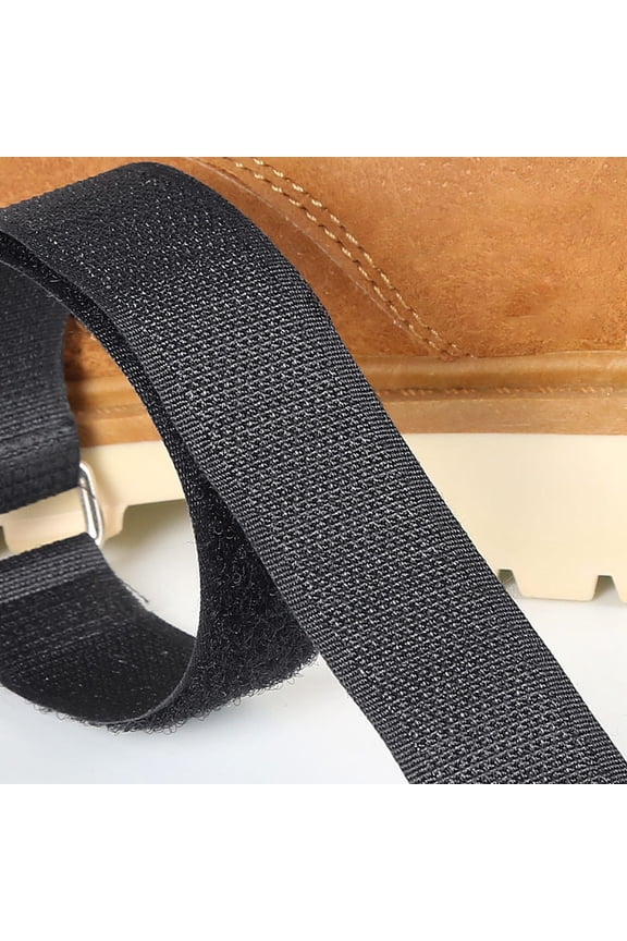 4 Pairs Grippers Shoe Spikes Adjustable Straps for Dress Shoes in Winter