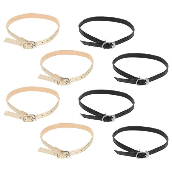 NICEXMAS 4 Pairs Shoe Strap Extender Anti Slip Adjustable Length for High Heels and Sandals