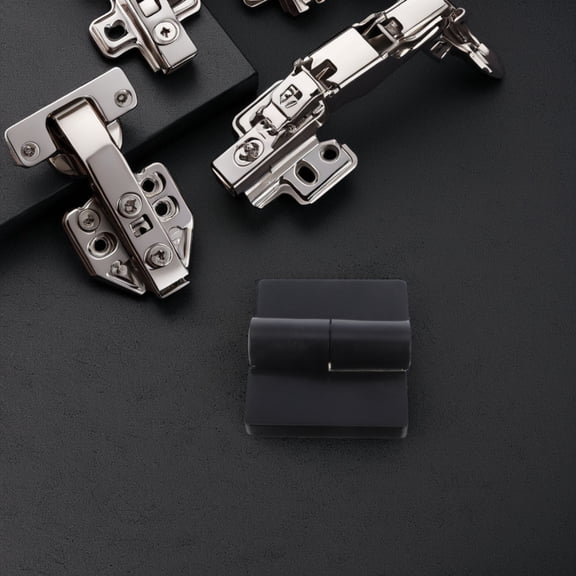 NICEXMAS 4Pcs Heavy Duty Gate Hinge Kit for Doors with Plastic and Stainless Steel Durable Construction