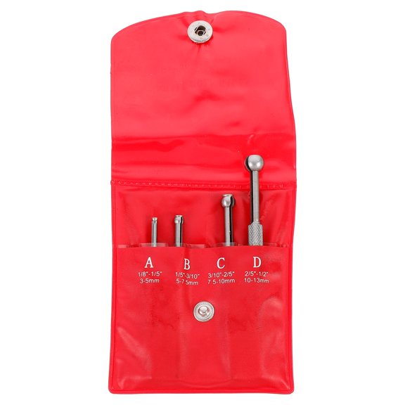 NICEXMAS 4Pcs Practical Manual Internal Calipers with Smooth Expansion Rod for Accurate Gaging