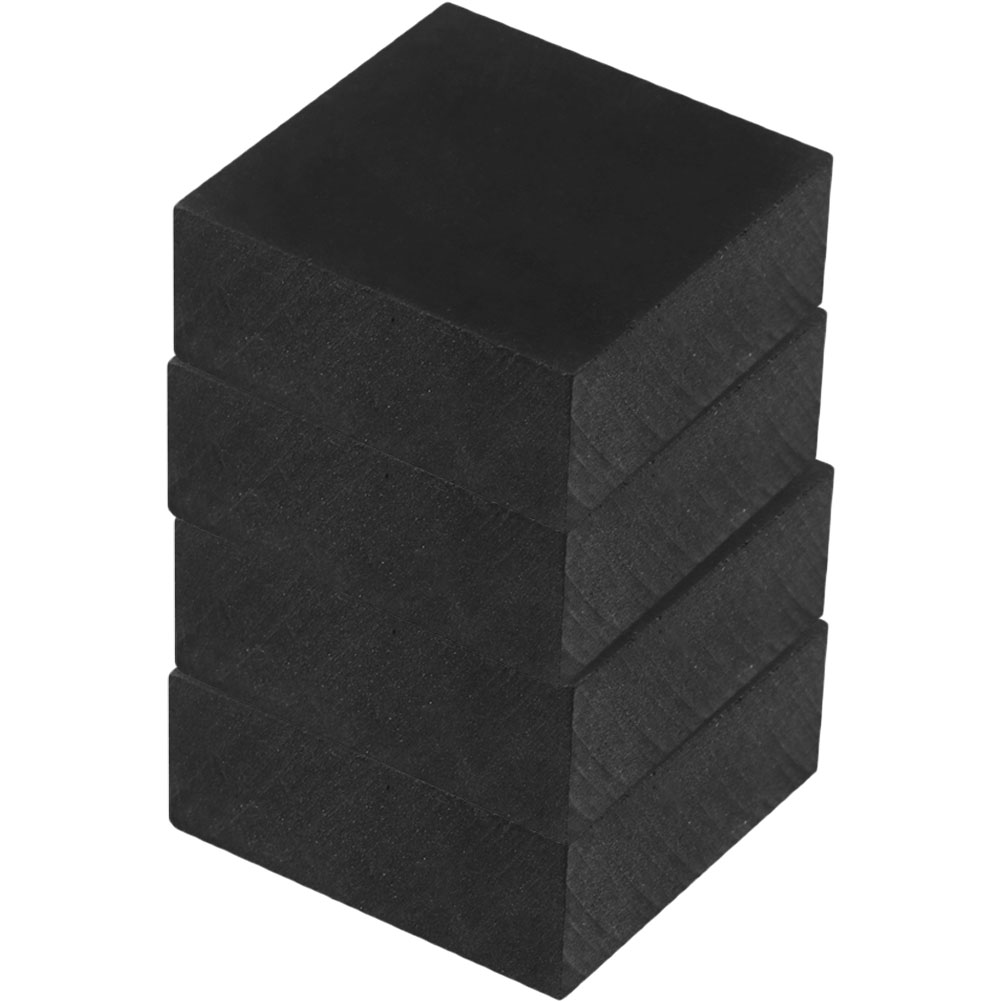 NICEXMAS 4-Pack Anti- Rubber Floor Mats with Shock Absorbing Pads for ...