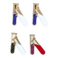 thumbnail image 1 of NICEXMAS 4Pcs Beaker Brooch Clip Assorted Colors Science Badge for Jackets Coats and Hats, 1 of 8