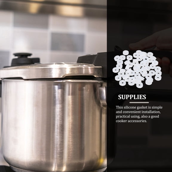 NICEXMAS Pressure Cooker Gaskets for Cooking 50Pcs 0.5X0.5X0.2In