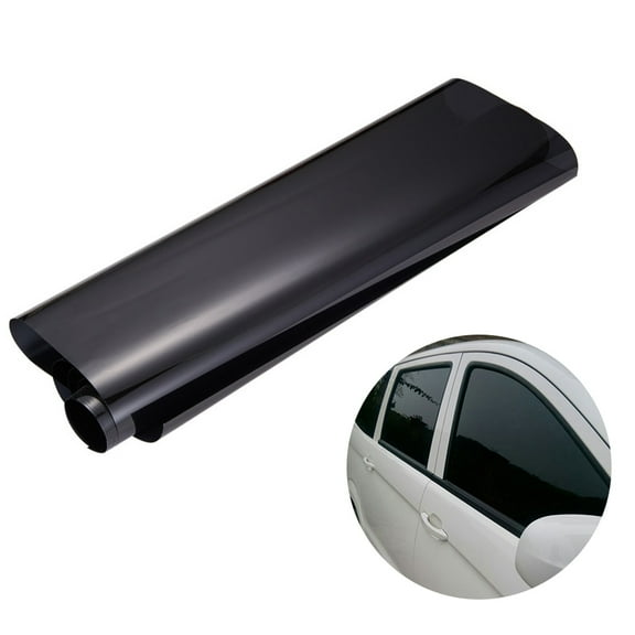NICEXMAS 50cm × Car Van Window Tint Film 35% Transmittance Universal Fit for Privacy & Sun Glare Heat Reduction (Black)