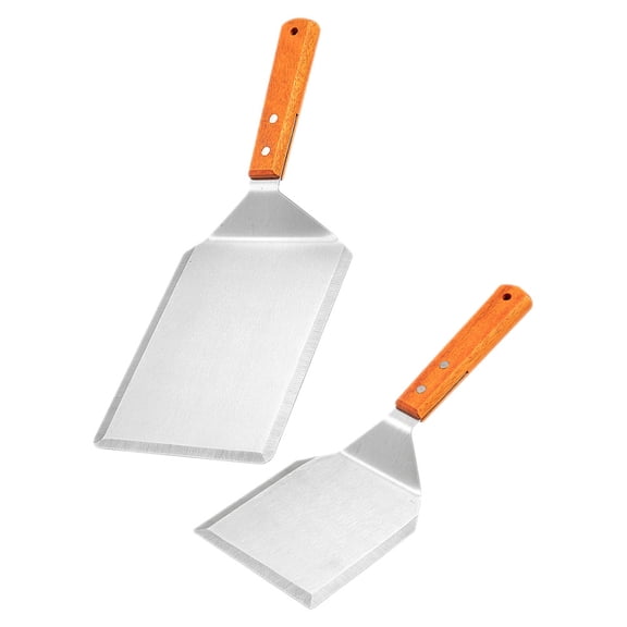 NICEXMAS 54Pcs Multi-Function Frying Spatula Stainless Steel Construction for Everyday Cooking