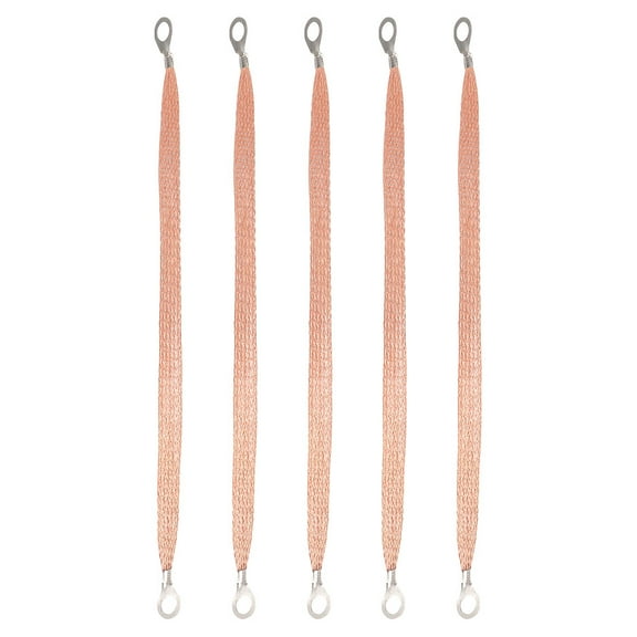 NICEXMAS Universal Engine Ground Strap Automotive 5Pcs 9.8X0.5X0.1In