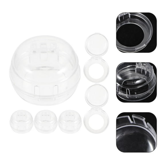 NICEXMAS 6-Pack Gas Stove Child Safety Protectors, Versatile for Kitchen Stove Burn Prevention