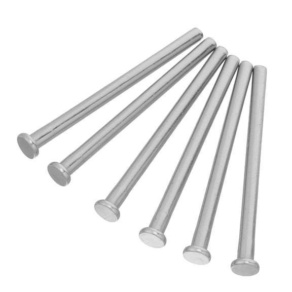 NICEXMAS 6Pcs Removable Stainless Steel Hinge Pins for Wood Doors Secure Attachment and Elegant Appearance