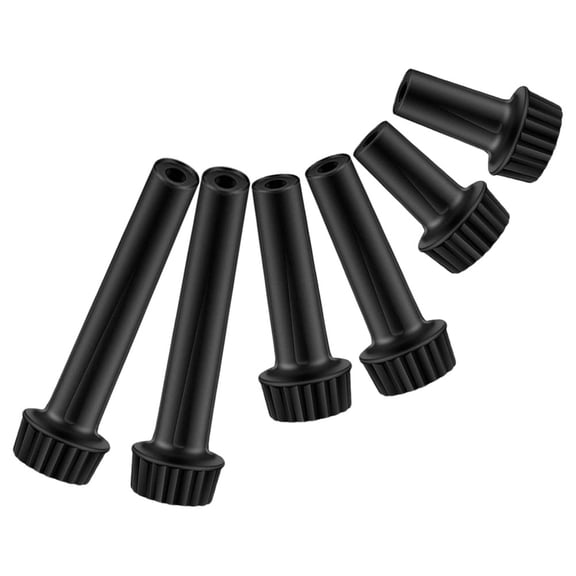 NICEXMAS Lamp Part Black Plastic 6Pack On