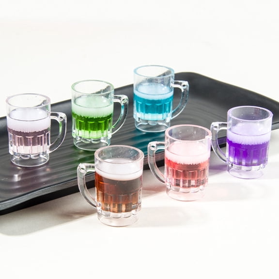 NICEXMAS 8pcs Resin Ornaments for Craft Makers Handmade Gift for Decorative Use