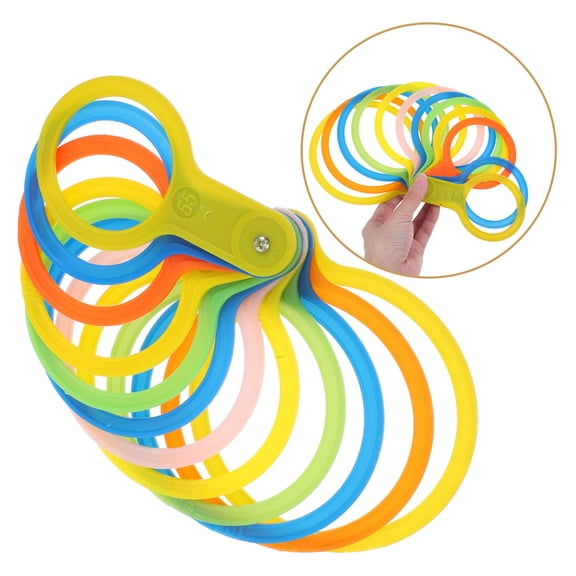 NICEXMAS 1Set Versatile Fruit and Vegetable Diameter Measuring Circle with Easy Use Design