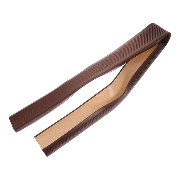 NICEXMAS Adhesive Plastic Stair Edging Coffee Color for Impact Resistant Stair Safety