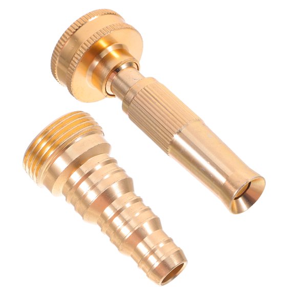 NICEXMAS Aluminum Alloy Stream Spray 3/4 Inch Water Hose Sprayer Nozzle