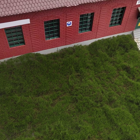 NICEXMAS Nicexmas Realistic Green Flocked Foam Grass Wall for Home Garden