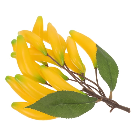 NICEXMAS Realistic Fake Banana Bunch Decoration for Photography Props and Tabletop Display Scenes