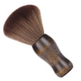 thumbnail image 1 of NICEXMAS Hair Cleaning Brush for Salon Use Brown Wood 1Set, 1 of 7