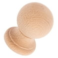 thumbnail image 1 of NICEXMAS Solid Wood Finials for Bed Posts Roman Style Carved Indoor Decorative Caps Beige, 1 of 7