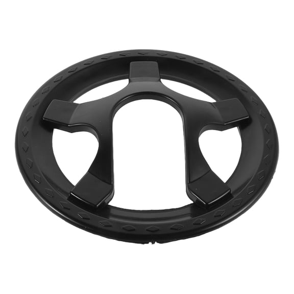 NICEXMAS Universal Bike Chainring Guard Protector for Mountain and Fixed Gear Bikes Black