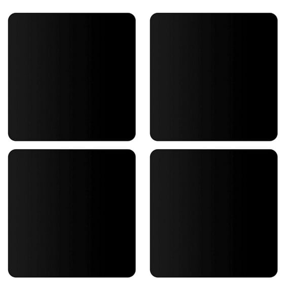 NICEXMAS Black Acrylic Reflection Board for Photography Props and Decor with 4pcs Backdrops Board