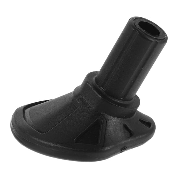 NICEXMAS Black Motorcycle Kickstand Pad, High Strength Plastic Parking Stand Foot Support Plate