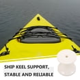 thumbnail image 1 of NICEXMAS Heavy Duty Roller White Plastic Round 1Set for Boat Trailer, 1 of 8