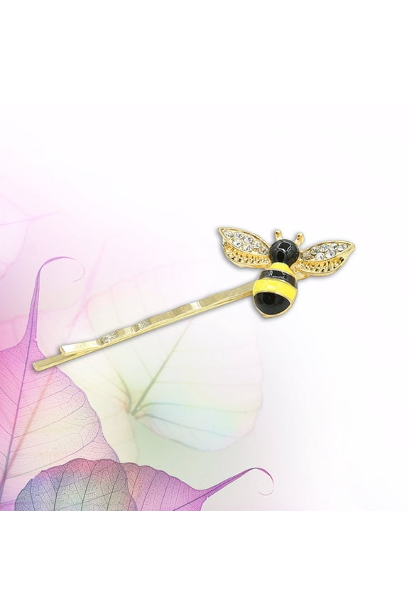 Bobby Pin Hair Accessories Bee Hair Clips Simple Design 1Pack