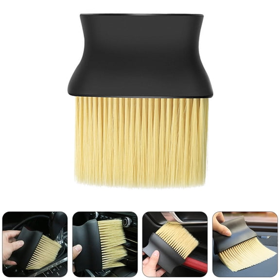 NICEXMAS Car Cleaning Brush for Interior Detailing, Dashboard, Seats with Ergonomic Handle for Comfortable Grip