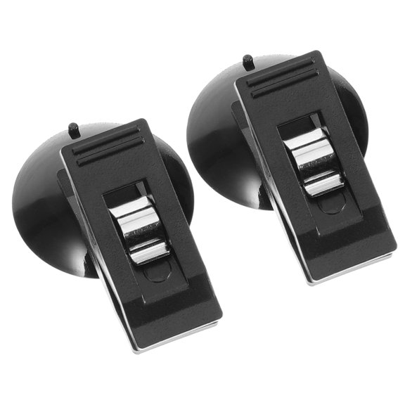 NICEXMAS  Car Suction Cup Clamp Windscreen Accessory Holders Cars Black