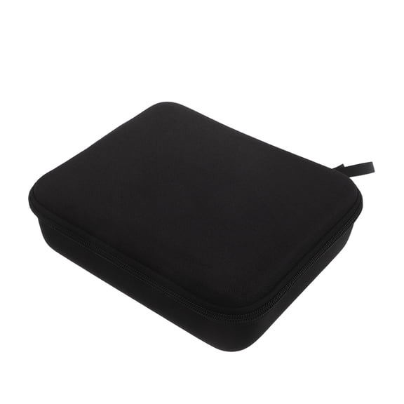 NICEXMAS Car Vacuum Cleaner Accessories Storage Bag Black with Organized Compartments and Portable Design