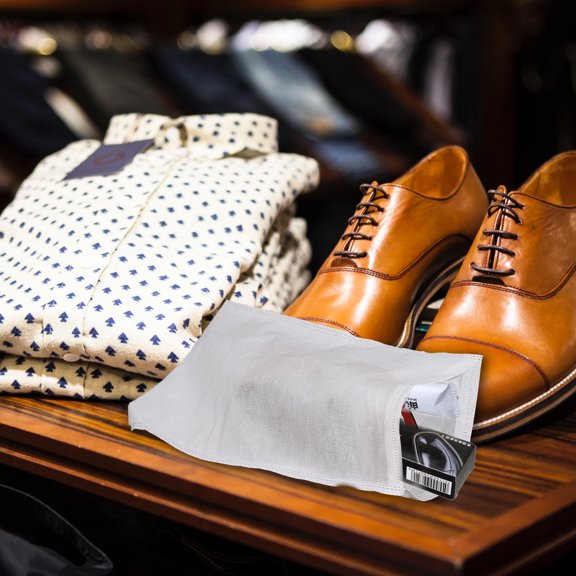 NICEXMAS Non-Woven Dust Bags for Clothes Seasonal Storage 1 Set 100Pcs 11.8x9.8x0.04in