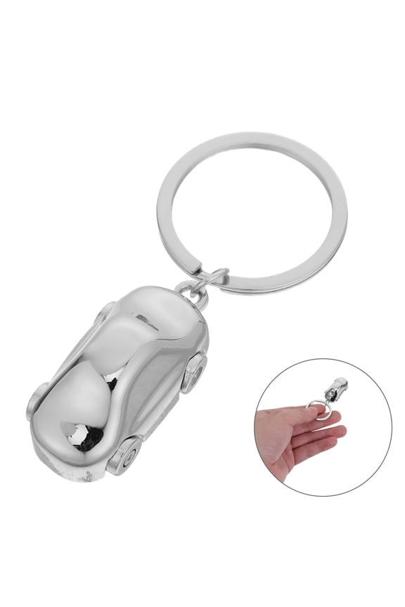 3D Car Pendant Keychain Lightweight Metal Key Charm for Purse Backpack Accessories