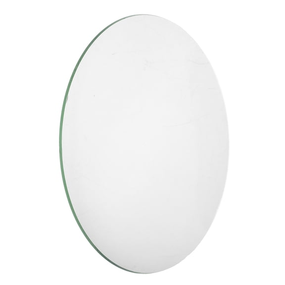 NICEXMAS Convex Transparent Clock Face Glass Replacement Panel for DIY Wall Clock Glass Repair