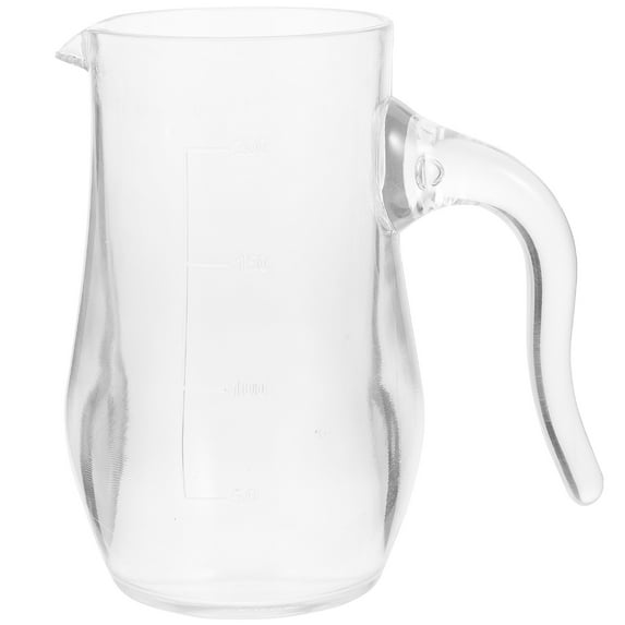 NICEXMAS Clear Red Wine Decanter with Handle Plastic Reusable Liquor Divider for Home Use