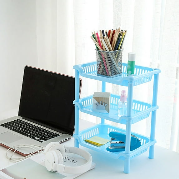 NICEXMAS Nicexmas Adjustable 3-Layer Triangle Storage Rack for Bathroom